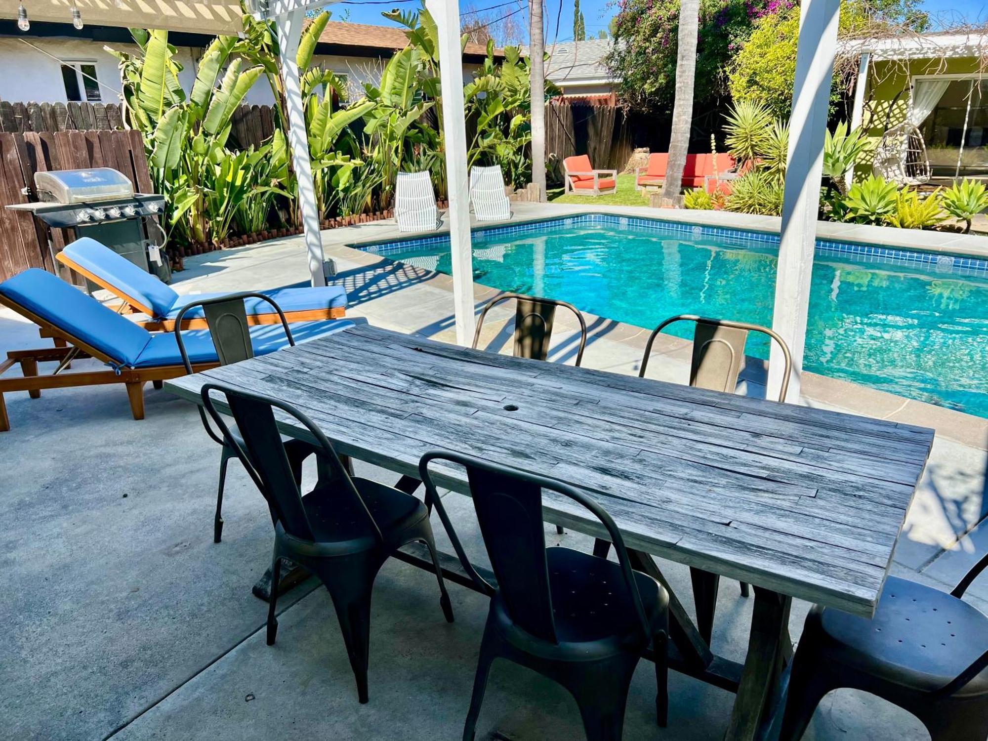 Villa La Verde - Newly Designed 4Br Villa With Pool & Guesthouse By Topanga ロサンゼルス エクステリア 写真