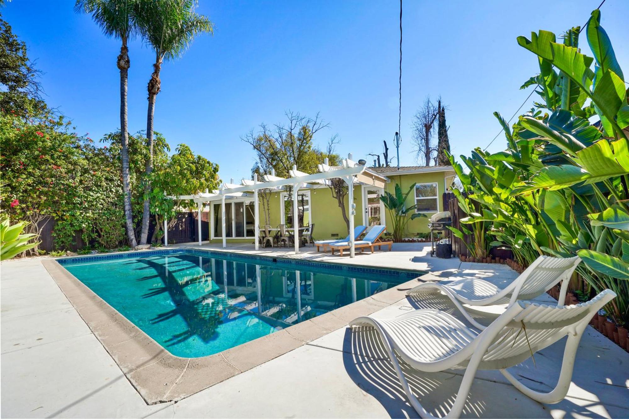Villa La Verde - Newly Designed 4Br Villa With Pool & Guesthouse By Topanga ロサンゼルス エクステリア 写真